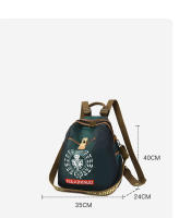 Mochila de viaje ligera para mujer, bolso de viaje de tela Oxford con estampado a la moda, novedad de 2024 - details 11