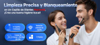 Cepillo de dientes eléctrico con rotación para limpiar los dientes, cepillo de dientes para adultos con 3 modos, cepillo de dientes eléctrico sónico T37 con 4 cabezales de repuesto adicionales - details 0
