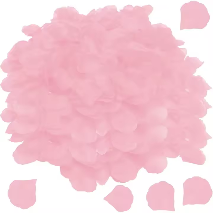 5000 Pétalos Rojos Artificiales Ideal para Día de San Valentín, Boda, Mesita, Cumpleaños, Ambiente Romántico - 1