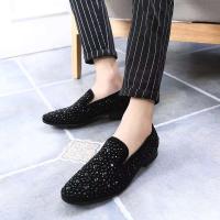 2022- Perú Italia Zapatos formales de cuero de fiesta negros informales para hombre - details 9