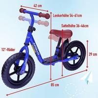 Bicicleta sin Pedales de 12 Pulgadas – Bici sin Pedales – Bicicleta de Equilibrio para Niñas y Niños – Bicicleta de Aprendizaje para Niños Pequeños - details 8