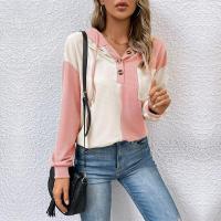 Sudaderas con capucha de moda para mujer, jerséis casuales, sudaderas con capucha, tops sueltos, otoño - details 4
