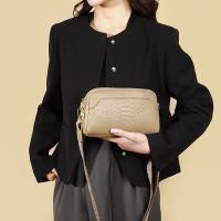 Bolso de hombro de cuero genuino para mujer, bandolera de cuero de vaca sólida de alta calidad, de diseñador - details 8