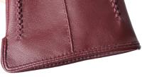 Guantes de piel de oveja para mujer, manoplas cortas de terciopelo fino para pantalla táctil, de cuero, de buena calidad, para invierno, 2226 - details 27