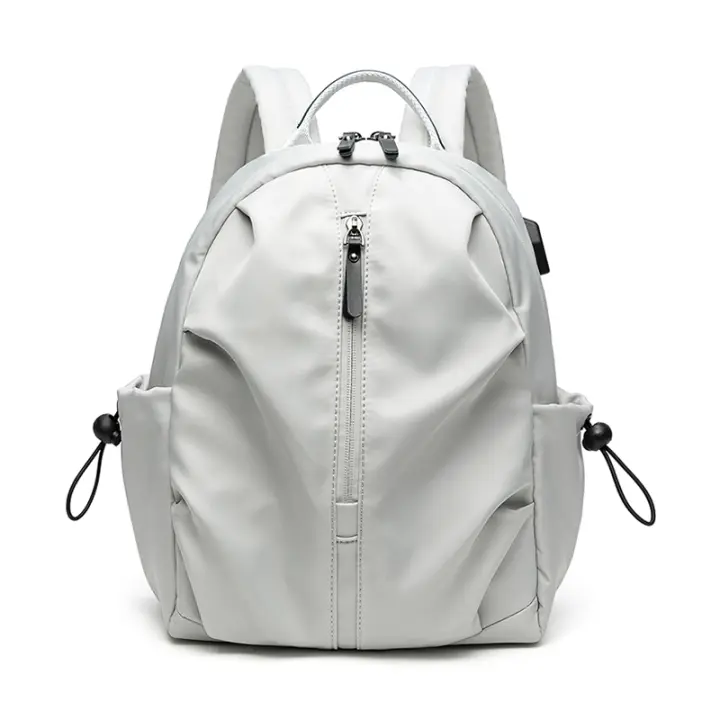 Mochilas al aire libre para mujer Mochila multifuncional para mujer con puerto de carga externo Mochila impermeable Bolsas de viaje para senderismo Preciosa moda Rosa - 1