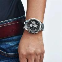 Reloj de Cuarzo de Fecha Sencilla de Marca XINEW Reloj de Lujo para Hombres con Correa de Cuero - details 2