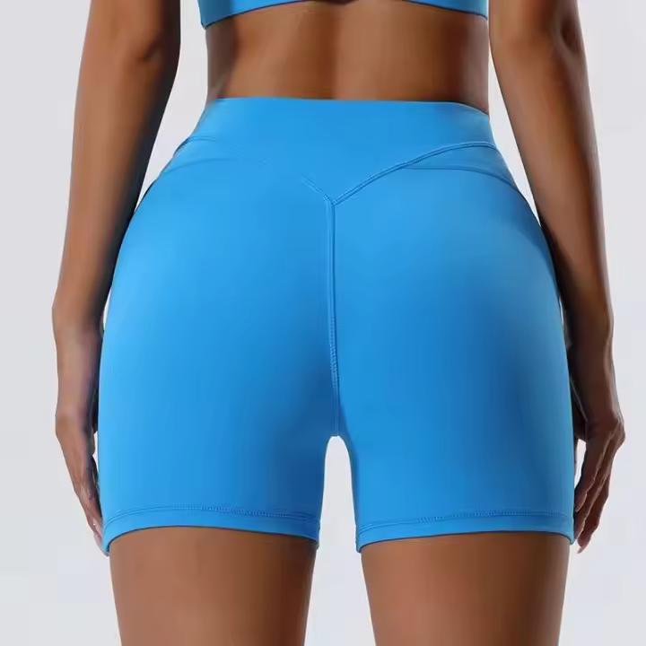 Body de entrenamiento push-pull para yoga para mujer, pantalones cortos de gimnasio, ropa deportiva de cintura alta, verano - 1