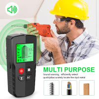Escáner de pared buscador de tachuelas con retroiluminación y alarma de Audio, Sensor de tachuelas, buscador de haz para madera, alambre de CA, herramienta de posicionamiento de decodificación de Metal - details 0