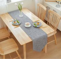 Bonenjoy, 1 pieza, camino de mesa de lino y algodón, Color sólido, decoración para mesa de comedor, banquete, mantel para el hogar, 30x16 0/30x18 0/30x21 0/30x240cm - details 22