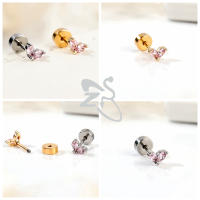 ZS-pendientes de acero inoxidable para mujer y niña, aretes de 20G con forma de corazón, estrella, Circonia cúbica, cristal, Piercing para el lóbulo y la hélice del cartílago, 1 unidad - details 13