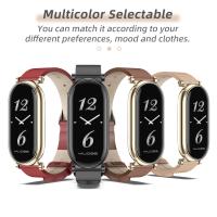 Mi Smart Band 9 8 correa de cuero accesorios de correa de reloj de pulsera - details 0
