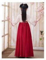 Disfraz Tang antiguo Hanfu para niños, nuevo vestido de Súper Hada de estilo antiguo chino de verano para niñas pequeñas - details 12