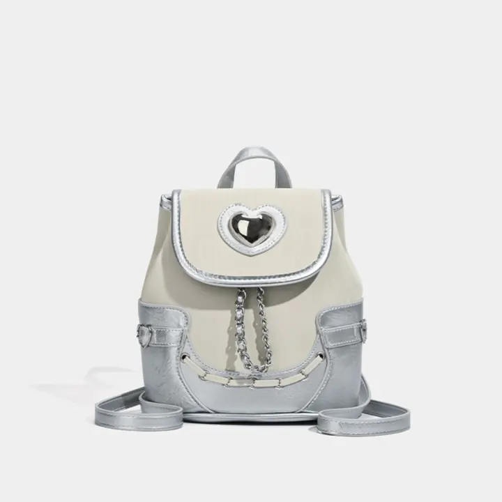 Mochila de Niña Pequeña Versátil Primavera 2025 Diseño de Nicho Patrón de Árbol Amor - 1