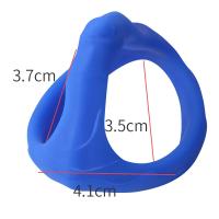 Anillo de pene de silicona para erección fuerte y placer masculino - details 0