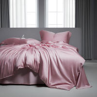 Jueges de Cama de Algodón de Alta Densidad Tamaño Rey Diseño Plano Material de Jacquard de Saten - details 16