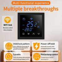 Termostato inteligente WiFi 16A, controlador de calefacción eléctrica, pantalla táctil LED, controlador de temperatura para el suelo del hogar con aplicación de Control remoto - details 3