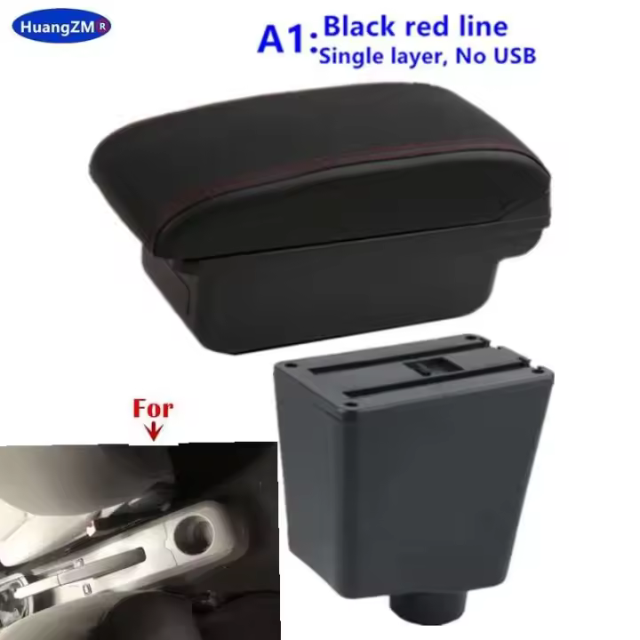 Para Seat 6j 6L SEAT Ibiza III 2001-2008 ca alenation de reposabrazos accesorios de actualización dedicados para coche - 1