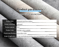 Pegatinas de Pared de Cemento Engrosadas 0.3mm Impermeables para Decoración del Hogar, Renovación de Muebles Pegatinas de Pared de Vinilo PVC - details 6