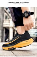 Zapatillas deportivas ultraligeras con cojín de aire para hombre, zapatos deportivos de malla transpirable, tabla de carbono - details 20