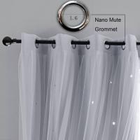 Cortinas de Dormitorio de Doble Capa Aislantes Térmicos Opaques con Ojales Protección UV,1 pieza - details 10