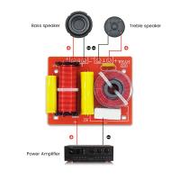 Divisor de frecuencia de placa de Audio de 2 vías para altavoz, filtros cruzados de graves agudos, 120W, HIFI, 2 unidades - details 4