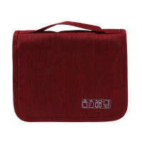 Bolsa De Viaje Portátil Para Hombres Y Mujeres Organizador De Maquillaje Impermeable De Tela Oxford Con Almacenamiento Y Bolsillo Para Artículos De Higiene - details 16