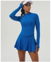Falda acampanada de Yoga para mujer, Pantalón deportivo informal antideslumbrante con bolsillos, secado rápido, novedad - details 3