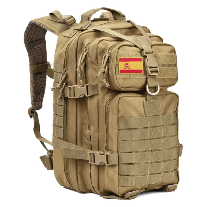 Mochila táctica de viaje para hombre, bolsa de gran capacidad, impermeable, para exteriores, 50L - 1