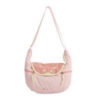 Bolso de hombro de nailon de estilo coreano informal, bolso bonito con forma de fruta, bolso cruzado, bolso de mano ligero, bolso mensajero de tela para estudiante - details 14