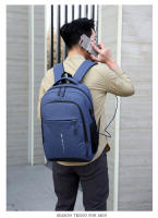 Mochila Impermeable para Hombre Bolsa de Hombro Ultra Ligera para Hombres Bolsa de Libros para Hombres Estilo Moderno Mochila para Portátil de 15.6