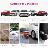 Sistema de supervisión de alarma de presión de neumáticos de coche TPMS, Control automático de brillo, energía Solar inalámbrica, 4 sensores, accesorios de decoración - details 11