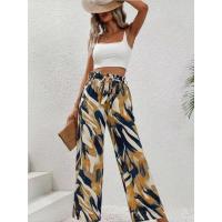 Pantalones de cintura media para mujer con cómodos cordones sueltos para - details 6
