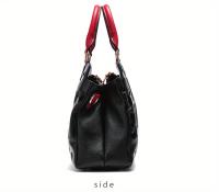 Bolso de mano de cuero genuino para mujer, bolso de mano de lujo con letras en relieve, monedero grande a la moda con asa superior - details 9