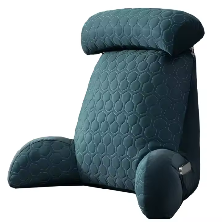 Cojín de Almohada de Latex Refrescante Almohada de Espalda de Sofá de Bambú Carbón - 1