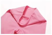 Conjunto de Yoga Naranja para Mujeres Traje de Gimnasio Fitness de Dos Piezas Pantalones Anchos y Sujetador Deportivo Material de Nylon Adecuado para Primavera/Verano - details 23