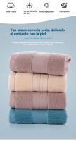 Juego de Toallas de 4 Piezas de Algodón - Calidad de Hotel, Súper Suaves y Altamente Absorbentes para Secado - details 1