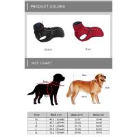 Chaqueta reflectante impermeable para mascotas, abrigo de algodón cálido para perros medianos y grandes, ropa para exteriores, chaleco de invierno, Labrador - details 2