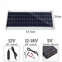 Panel Solar fotovoltaico portátil para teléfono móvil, fuente de alimentación móvil para coche, controlador fotovoltaico policristalino de carga - details 3