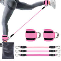 Conjunto de banda de resistencia, equipos de ejercicio, correas de tobillo, Fitness, Yoga, bandas elásticas para gimnasio en casa, deporte para hombre y mujer - details 6
