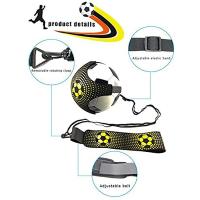 Cinturón de entrenamiento de balón de fútbol para niños y adultos, entrenamiento de Kick Throw Solo, Ayuda de entrenamiento, habilidades de Control, cinturón ajustable - details 2