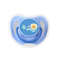 Chupete de silicona con dibujos animados para mascotas, chupete suave resistente a mordeduras para perros, chupete para dormir con cubierta, juguete para masticar cachorros para aliviar el aburrimiento - details 3