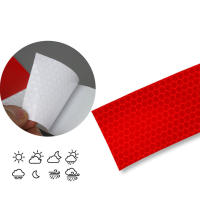 Cinta reflectante autoadhesiva impermeable para coche, Reflector de remolque para camión, buzón, 10 piezas - details 6