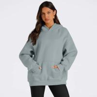Sudadera con capucha de gran tamaño para mujer, jersey de moda de otoño, sudadera con capucha de gran tamaño, sudadera gruesa con capucha - details 13