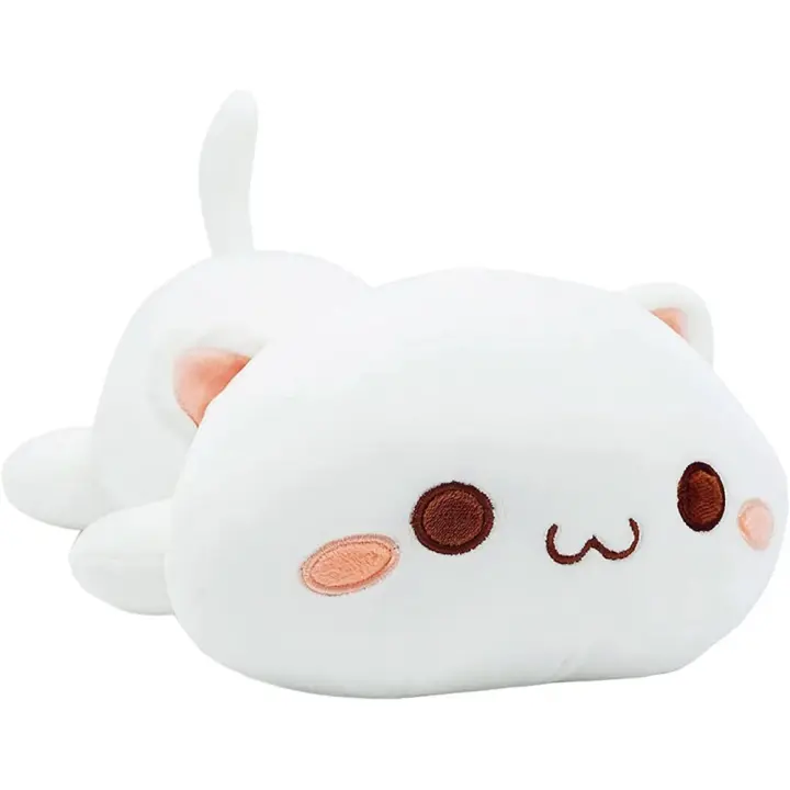 Peluche Gato, Animales de Peluche, Juguetes de Peluche, Muñeca de Felpa, Suave Almohada para Abrazar Dormir, Cojín - 1