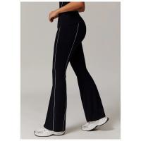 Pantalones deportivos acampanados de cintura alta para mujer, ropa de gimnasio, ropa deportiva, pantalones de yoga para fitness - details 6