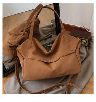 Quiero este bolso de gran capacidad, bolso de hombro informal de moda, bolso vintage mate para las axilas - details 40