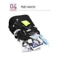 Mochila escolar para chicas adolescentes, morral sencillo de color sólido para mujer, morral escolar juvenil - details 14