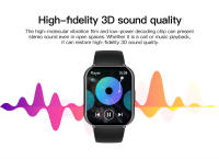 Reloj inteligente hombres mujeres Bluetooth llamada Whatsapp notificación 1ATM impermeable AI asistente de voz rastreador de Fitness para Android IOS - details 3
