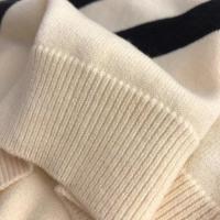 2025 nuevo estilo coreano primavera otoño suéter para niños niñas dos piezas botón rayas solapa Top de punto Casual ajuste elegante - details 10