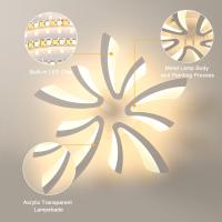 Plafón LED Regulable Control Remoto 48W 5400LM 3000K-6500K Día 70cm Ideal para Sala de Estar, Dormitorio, Comedor, Baño, Pasillo Blanco - details 33